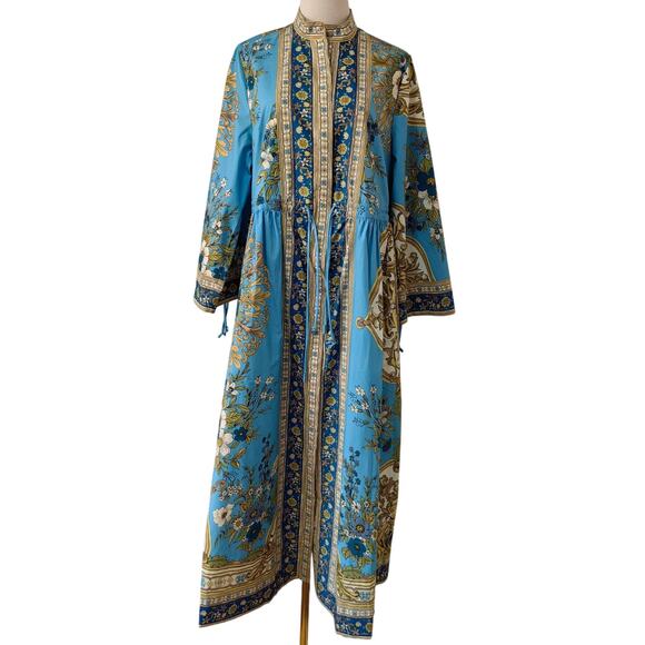 Alemais Blue Cassie Pool Midi Dress US 2 - Picture 14 of 14